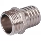 Штуцер 1x30 НР никелированный Stout