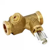 Балансировочный клапан Watts WattFlow SRV-AG 1 с расходомером и расходом 4-36 л/мин