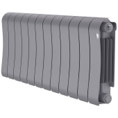 Биметаллический радиатор Royal Thermo Infinity 300 Silver Satin 12 секций