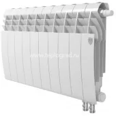 Биметаллический радиатор Royal Thermo BiLiner 350 Bianco Traffico VDR 10 секций с нижним подключением