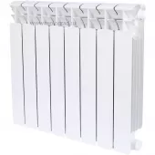 Биметаллический радиатор Rifar Base Ventil 500 8 секций с нижним подключением