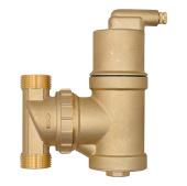 Сепаратор воздуха Rommer 1 1/4 ВР поворотный