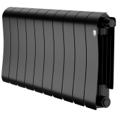 Биметаллический радиатор Royal Thermo Infinity 300 Noir Sable VR80 10 секций с нижним подключением