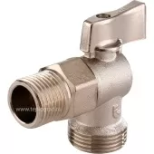 Шаровой кран Itap угловой ART 392 1/2x3/4 резьба наружная/наружная