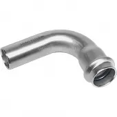 Отвод 90° 28 ВПр-НПр Sanha 9001A, нержавеющая сталь
