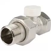 Клапан запорно-балансировочный прямой Stout 3/4 Клапан запорно-балансировочный прямой Stout 3/4