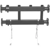 Распределительный коллектор Gidruss MK-400-2x50 (400 кВт, 2 магистр. подкл. DN65, 2 конт. G 2)