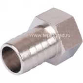 Штуцер 1/2x20 ВР никелированный Stout Штуцер 1/2x20 ВР никелированный Stout