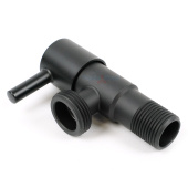 Кран угловой TIM 1/2x3/4 НР нержавеющая сталь (черный матовый) Кран угловой TIM 1/2x3/4 НР нержавеющая сталь (черный матовый)