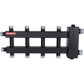 Балансировочный коллектор Rommer на 2+2+1 контура до 60 кВт