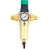 Самопромывной фильтр Valfex 3/4 с редуктором и корпусом из латуни