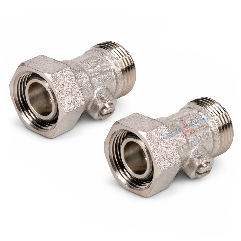 Набор нижнего подключения Royal Thermo прямой 3/4 раздельный