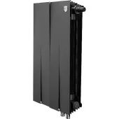 Биметаллический радиатор Royal Thermo PianoForte 500 Noir Sable VDR80 4 секции с нижним подключением
