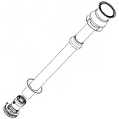 Вертикальный комплект дымохода Buderus Вертикальный комплект дымохода Buderus