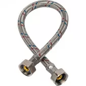 Гибкая подводка для воды Stout ВР 1/2 x ВР 3/8, длиной 600 мм