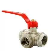 Шаровой кран трехходовой Itap 128 1 1/4 тип T