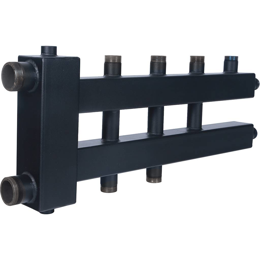 Балансировочный коллектор Rommer на 2+1+1 контура до 85 кВт