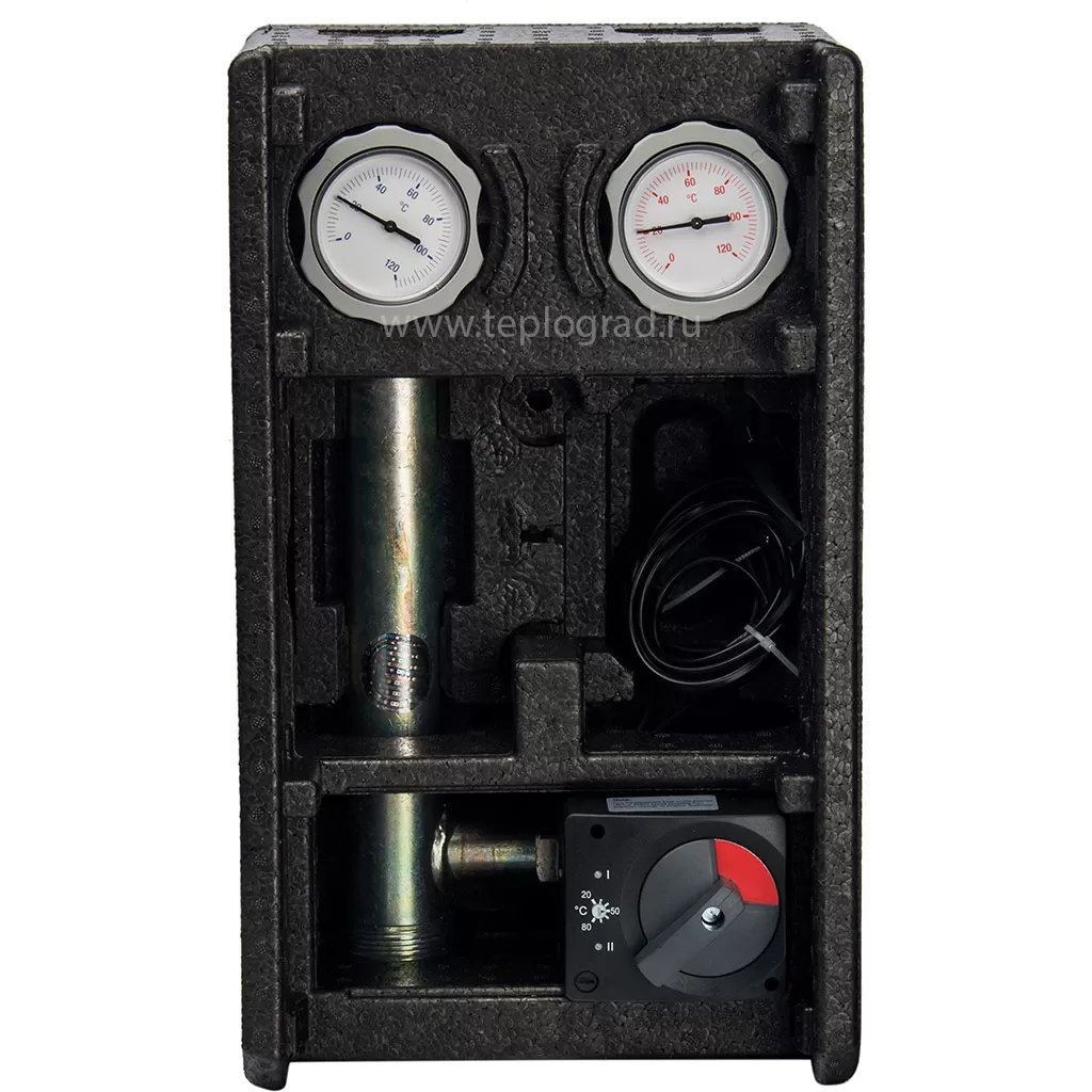 Насосная группы Meibes без насоса (M45890.5EARU) с ограничением температуры подающей линии