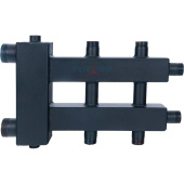 Балансировочный коллектор Rommer на 1+1+1 контура до 85 кВт