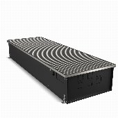 Конвектор внутрипольный Royal Thermo ATRIUM-190/400/2000-DG-U-NA с естественной конвекцией