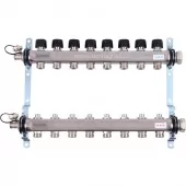 Коллектор Uponor Smart S на 8 выходов с клапанами