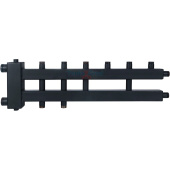 Балансировочный коллектор Rommer на 3+1+1 контура до 85 кВт