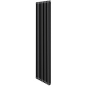 Стальной трубчатый радиатор Royal Thermo Insignia C2180 10 секций, боковое подключение (черный мат)