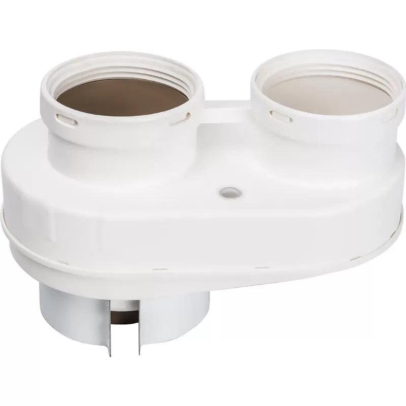 Разделительный адаптер Stout Dn 80/80 мм (совместимый с Vaillant и Protherm) PP-Ryton