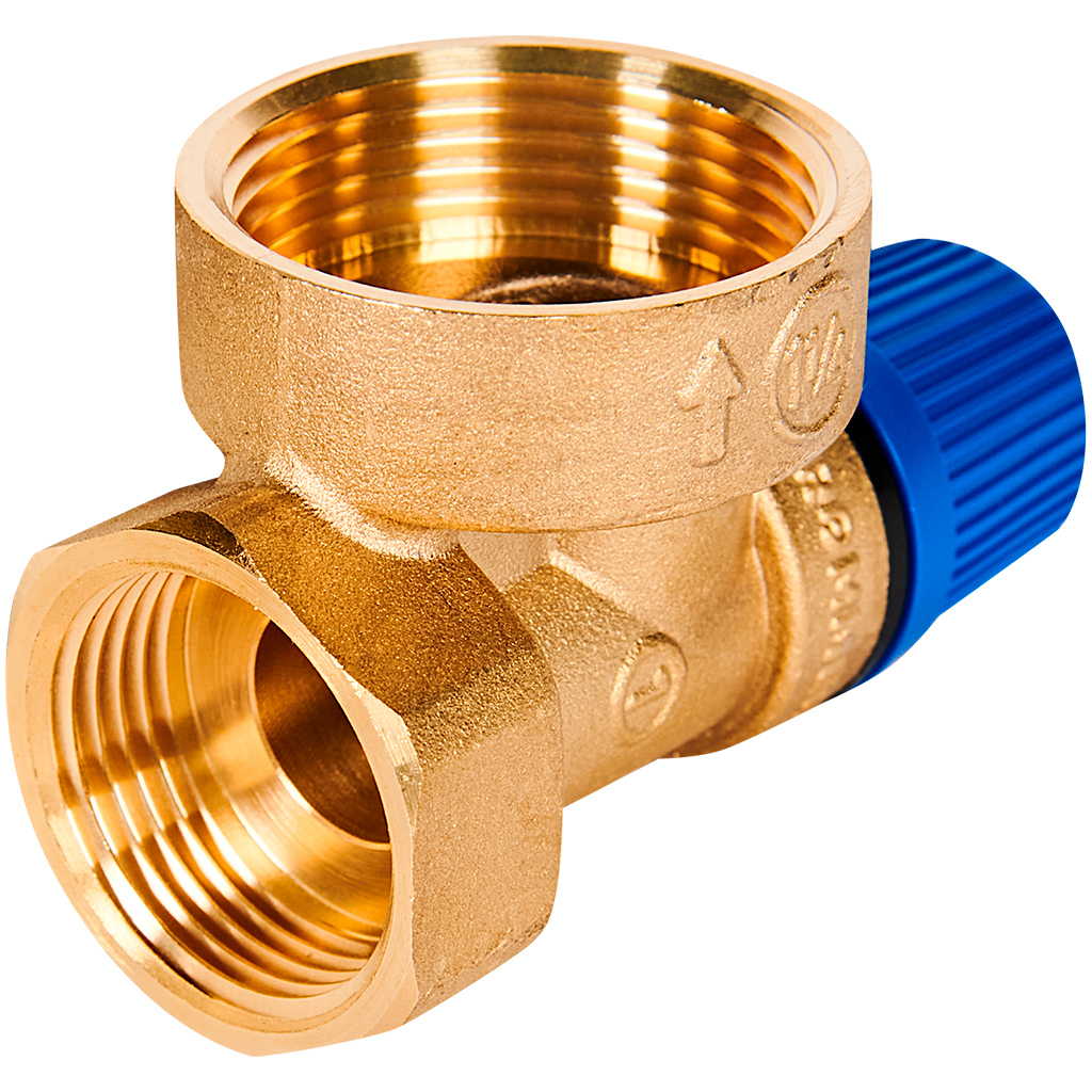 Предохранительный клапан Rommer 6 бар 1x1 1/4 для системы водоснабжения