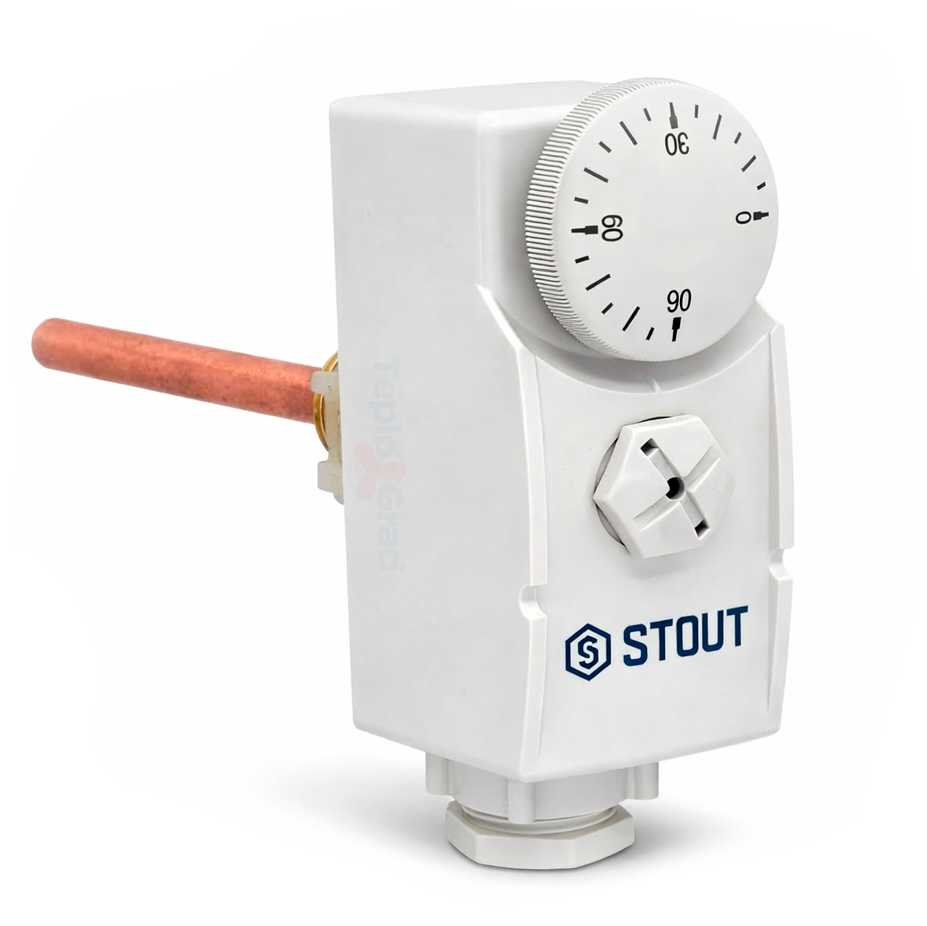 Термостат погружной механический Stout 5-90°С