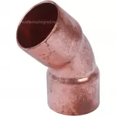 Отвод 45° 22 ВП-ВП Sanha 5041, для медных труб под пайку 1504122