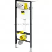 Инсталляция для подвесного унитаза Viega Prevista Dry Visign for Style 20 8524.13 с клавишей и крепежом