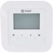 Проводной комнатный регулятор Stout R-10s
