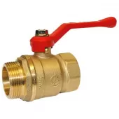 Шаровой кран Галлоп НР-ВР 1 1/4 ручка рычаг, серия Стандарт 221