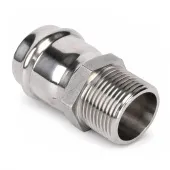 Пресс-соединитель НР 22x1/2 TIM из нержавеющей стали