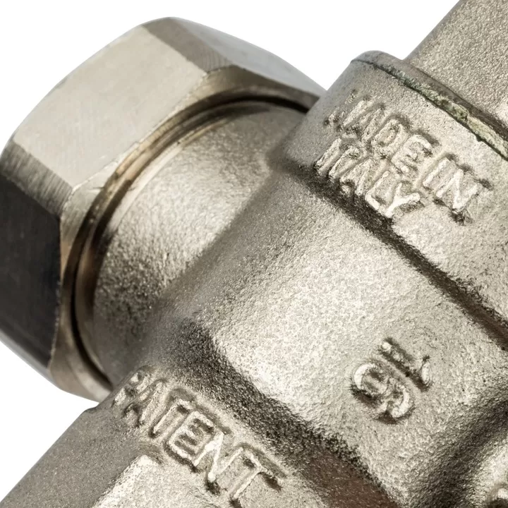 Шаровой кран Stout с фильтром ВР-ВР 3/4, ручка бабочка