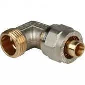 Угольник с наружной резьбой винтовой Stout 1/2x16