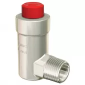 Автоматический воздухоотводчик Flexvent H 1/2 никелированный, угловой, FL 27710