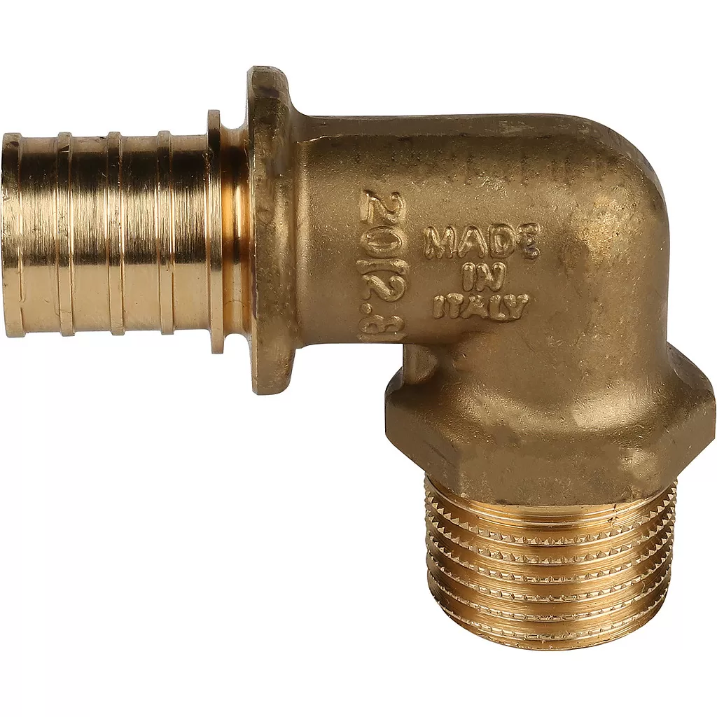 Угольник Stout НР 20x1/2 для труб из сшитого полиэтилена