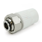 Муфта комбинированная TIM с накидной гайкой 20x3/4 евроконус PP-R