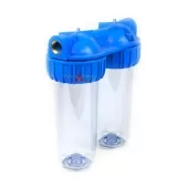 Фильтр для холодной воды Kristal Filter Slim D 10 T 3/4 сдвоенный