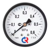 Манометр аксиальный Росма ТМ-310Т.00 (0-0,6 МПа), 63 мм, 1/4, кл. т. 2,5 Манометр аксиальный Росма ТМ-310Т.00 (0-0,6 МПа), 63 мм, 1/4, кл. т. 2,5