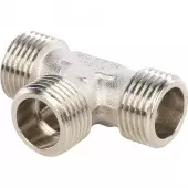 Тройник 1/2 НН никелированный Stout