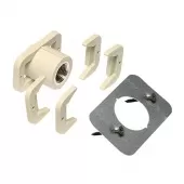 Переход комбинированный с креплением для гипсокартона Wavin Ekoplastik ВР 20x1/2 PP-R