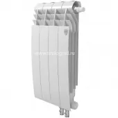 Биметаллический радиатор Royal Thermo BiLiner 500 Bianco Traffico VDR 4 секции с нижним подключением