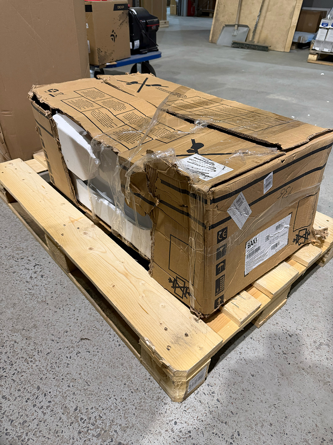 Настенный газовый котел Baxi ECO NOVA 24F Уценка