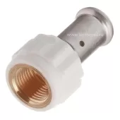 Пресс соединение Henco ВР 16x1/2 белое Пресс соединение Henco ВР 16x1/2 белое
