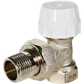 Клапан термостатический угловой Rommer 1/2