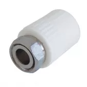 Муфта комбинированная с накидной гайкой Kalde 25х1