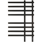 Электрический полотенцесушитель Stout SOUL quadro 500x800 оружейная сталь